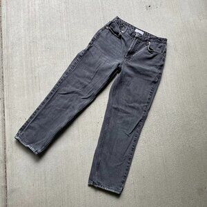 We the free Free People black mom jeans high rise size 27